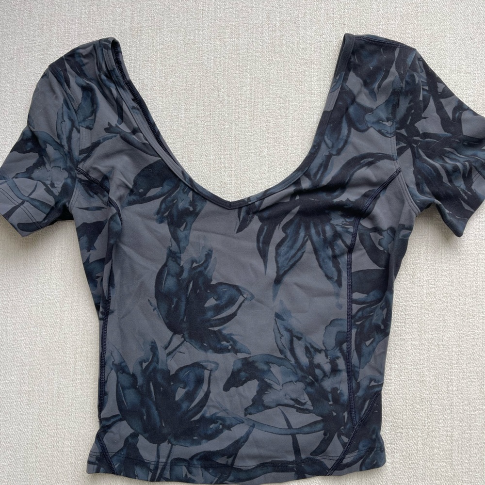 Lululemon Align T-Shirt Botanical Blue